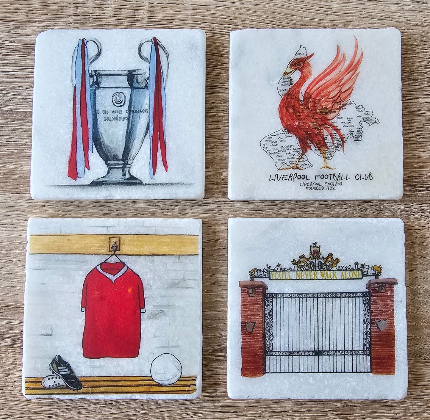Liverpool Football Club Coasters