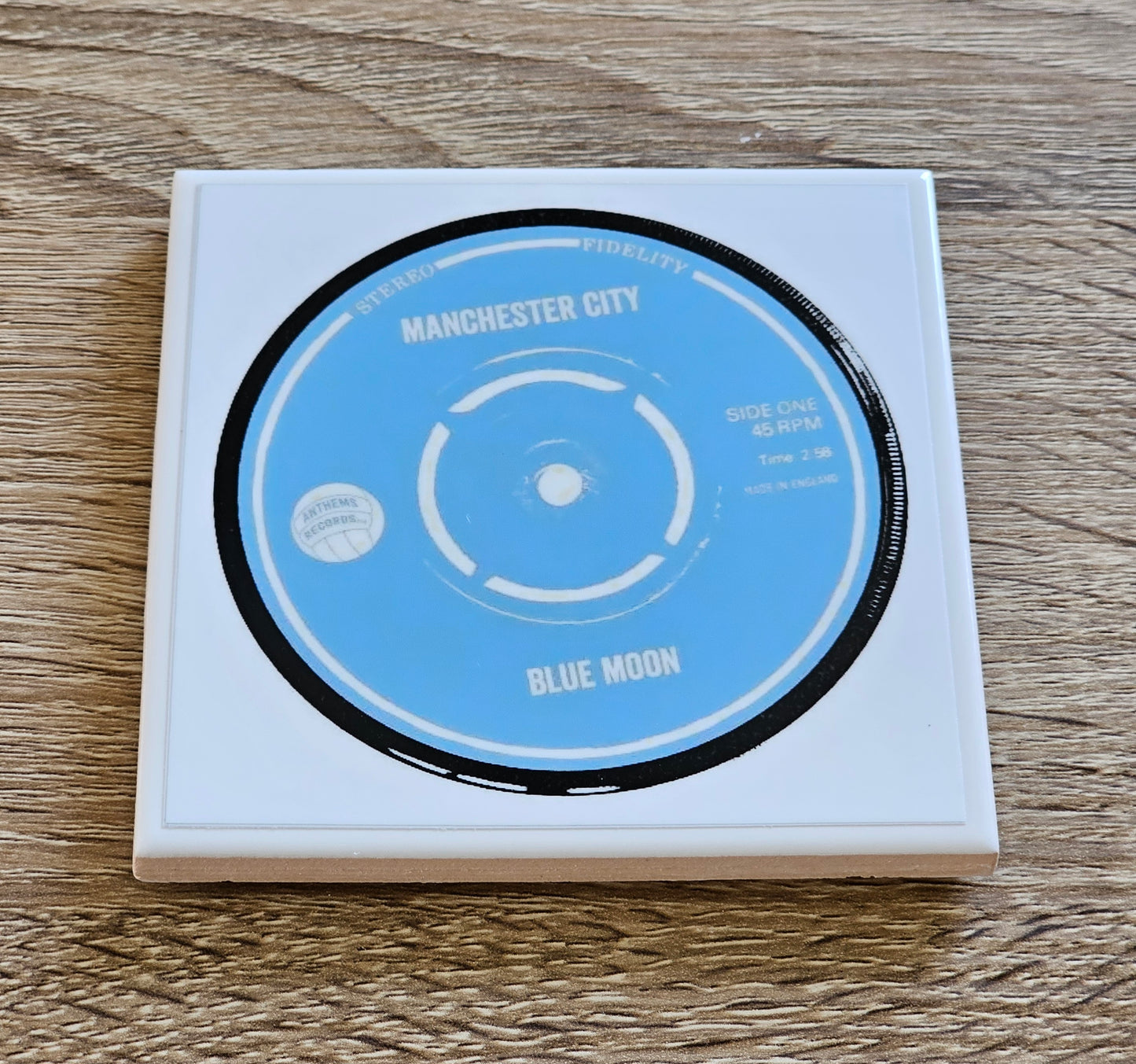 Manchester City Ceramic Anthem Coaster