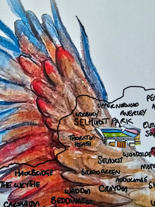 Crystal Palace Football Club Print (New Edition)