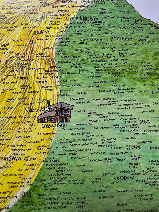 Norwich Football Club Print (New Edition)