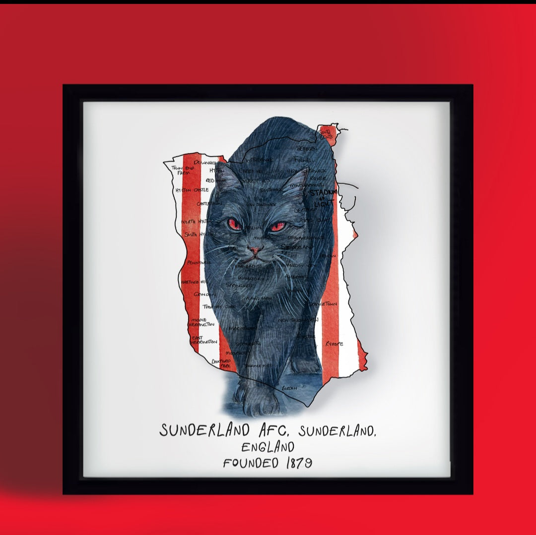 Sunderland AFC Football Club Print