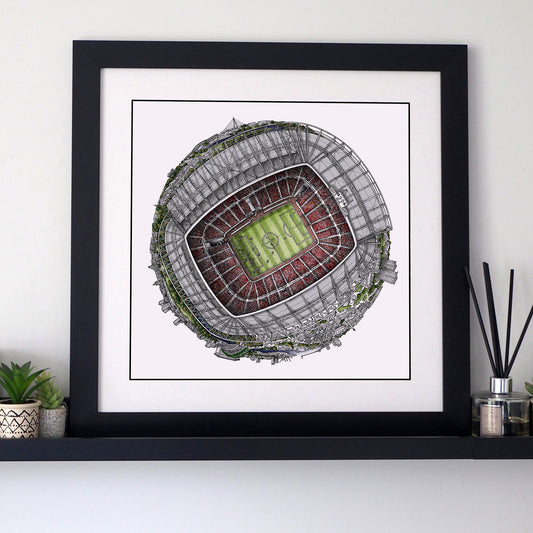Sunderland FC - The Stadium of Light 3D Globe Print