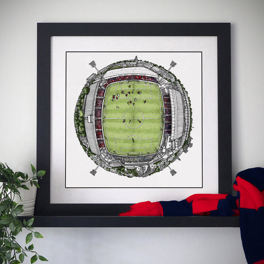 York City FC - The Bootham Crescent 3D Globe Print
