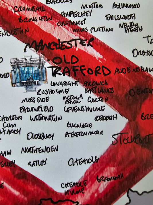 Manchester United Football Club Print