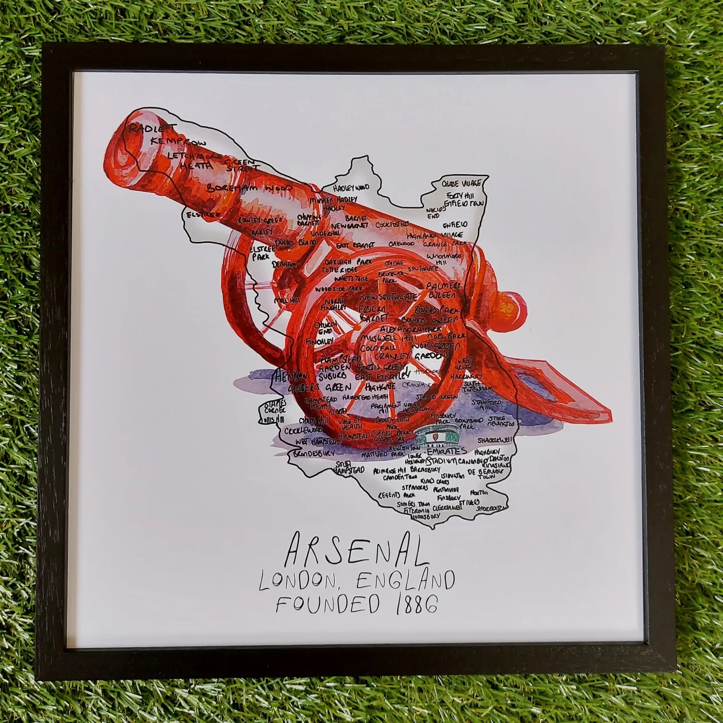 Arsenal Football Club Print
