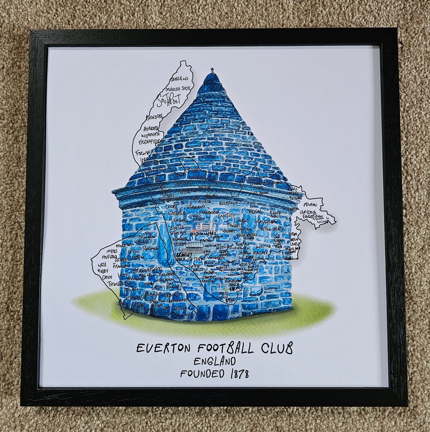 Everton Football Club Print