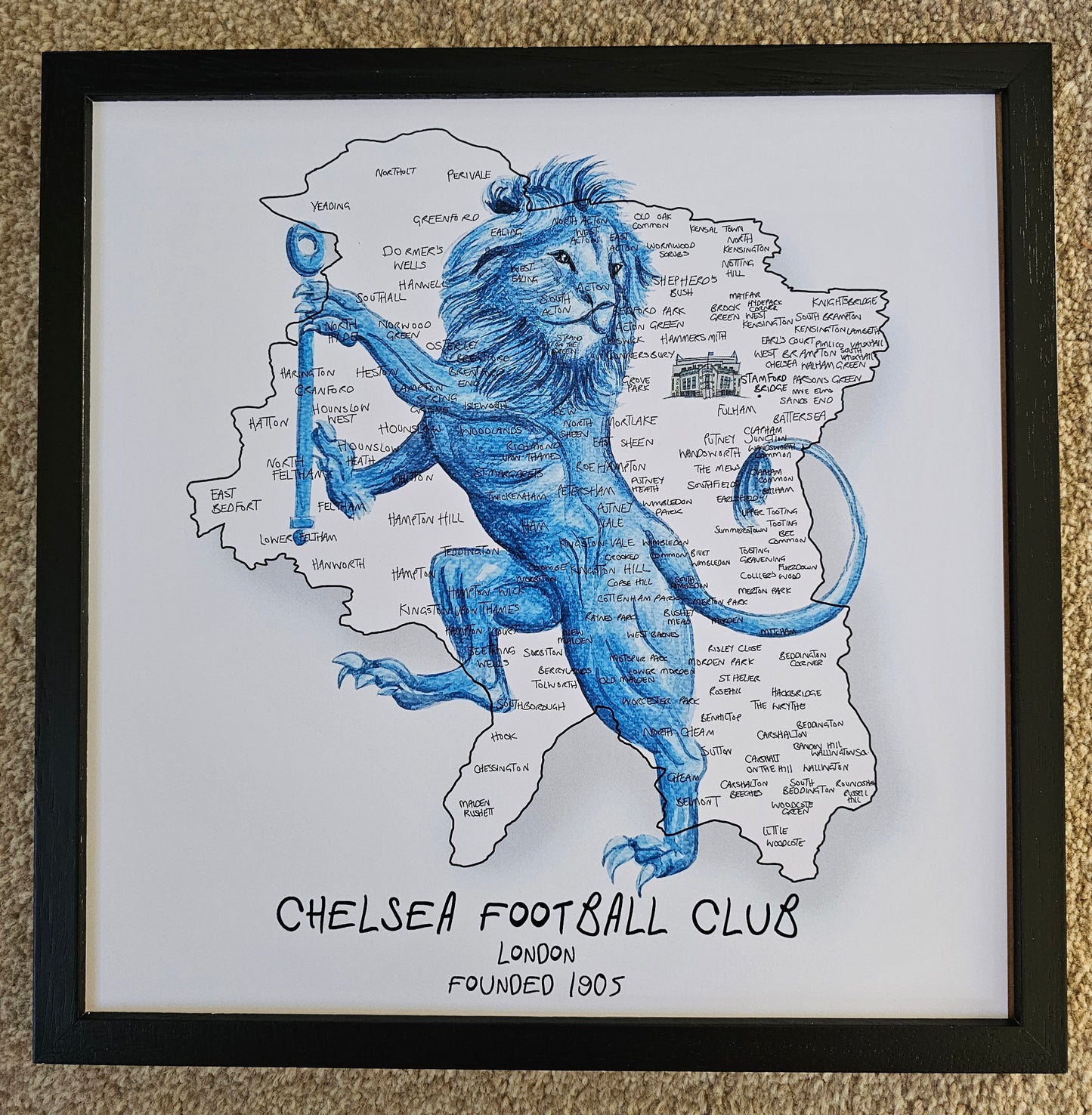 Chelsea Football Club Print