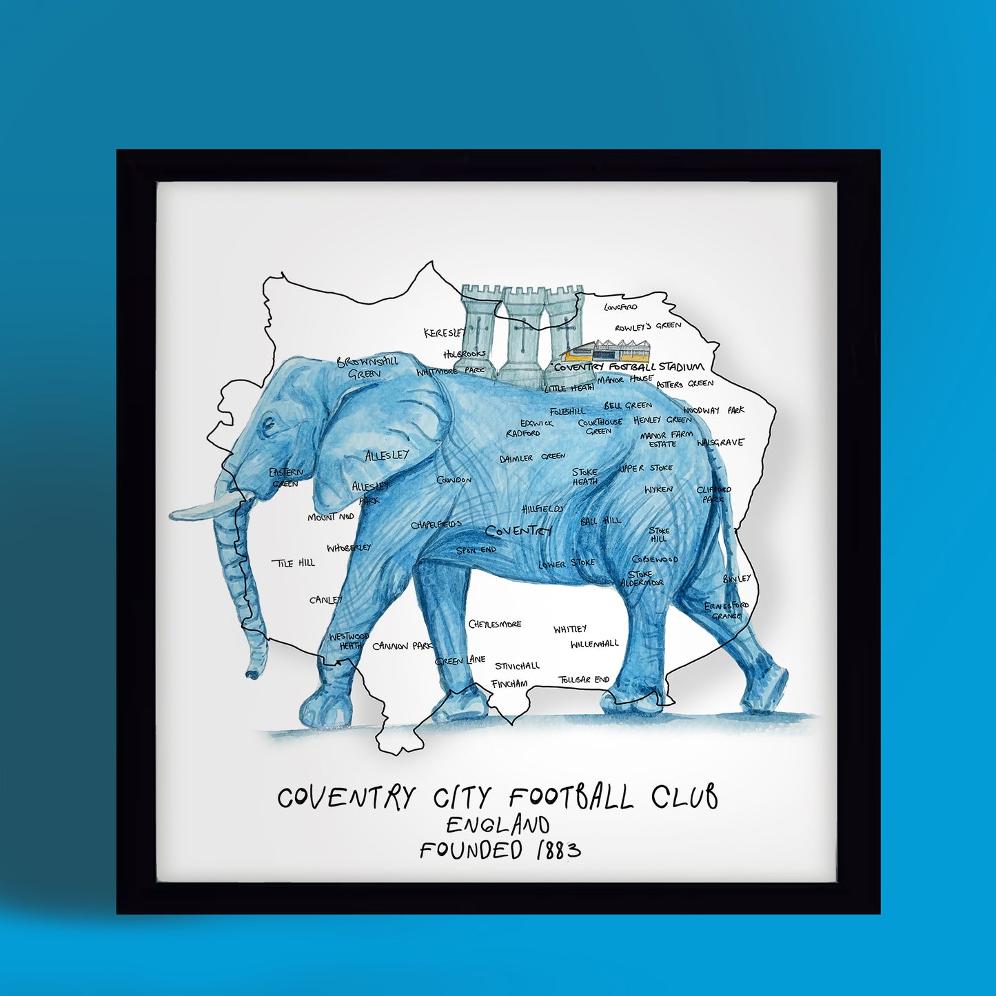 Coventry City Football Club Print