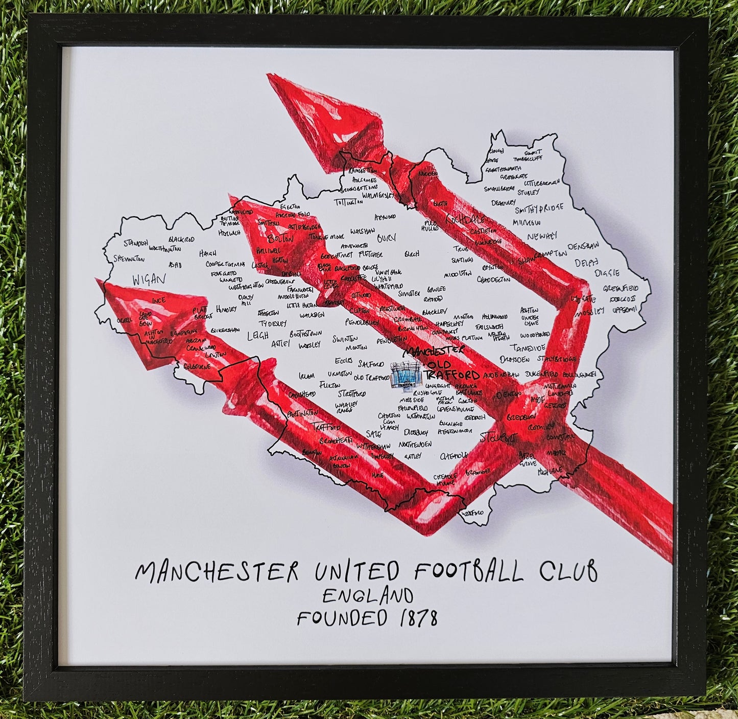 Manchester United Football Club Print