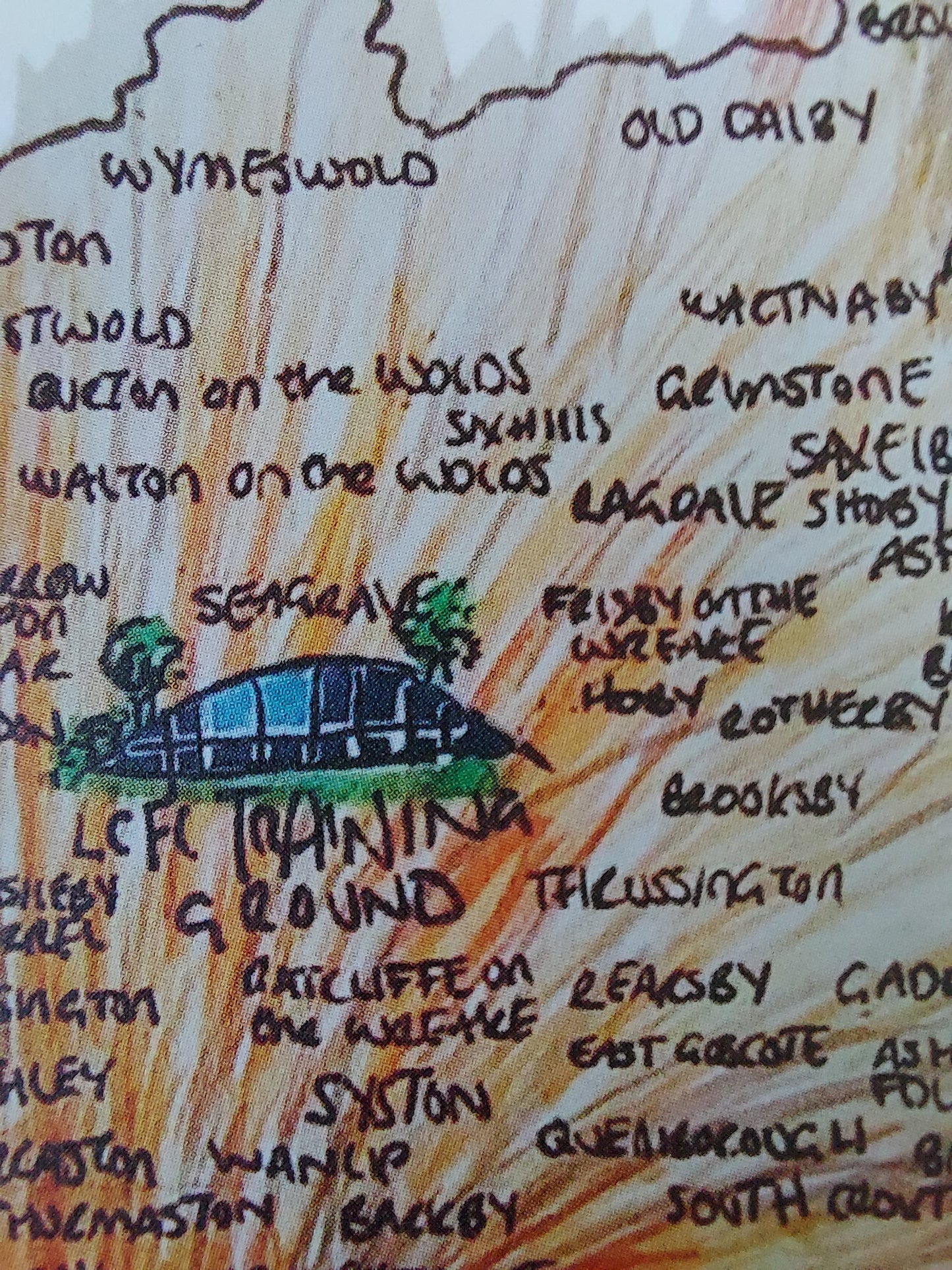 Leicester City Football Club Print