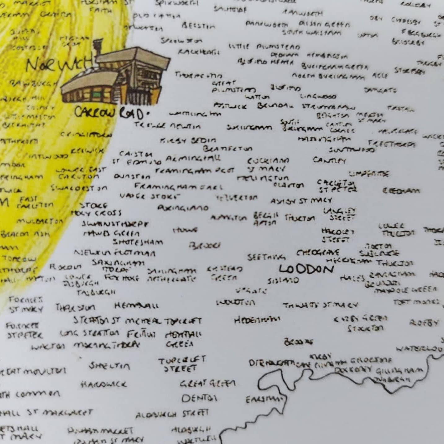 Norwich Football Club Print