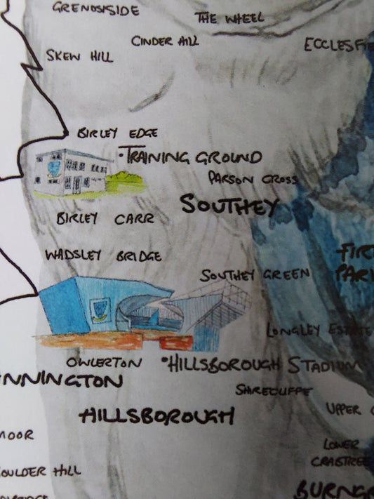 Sheffield Wednesday Football Club Print