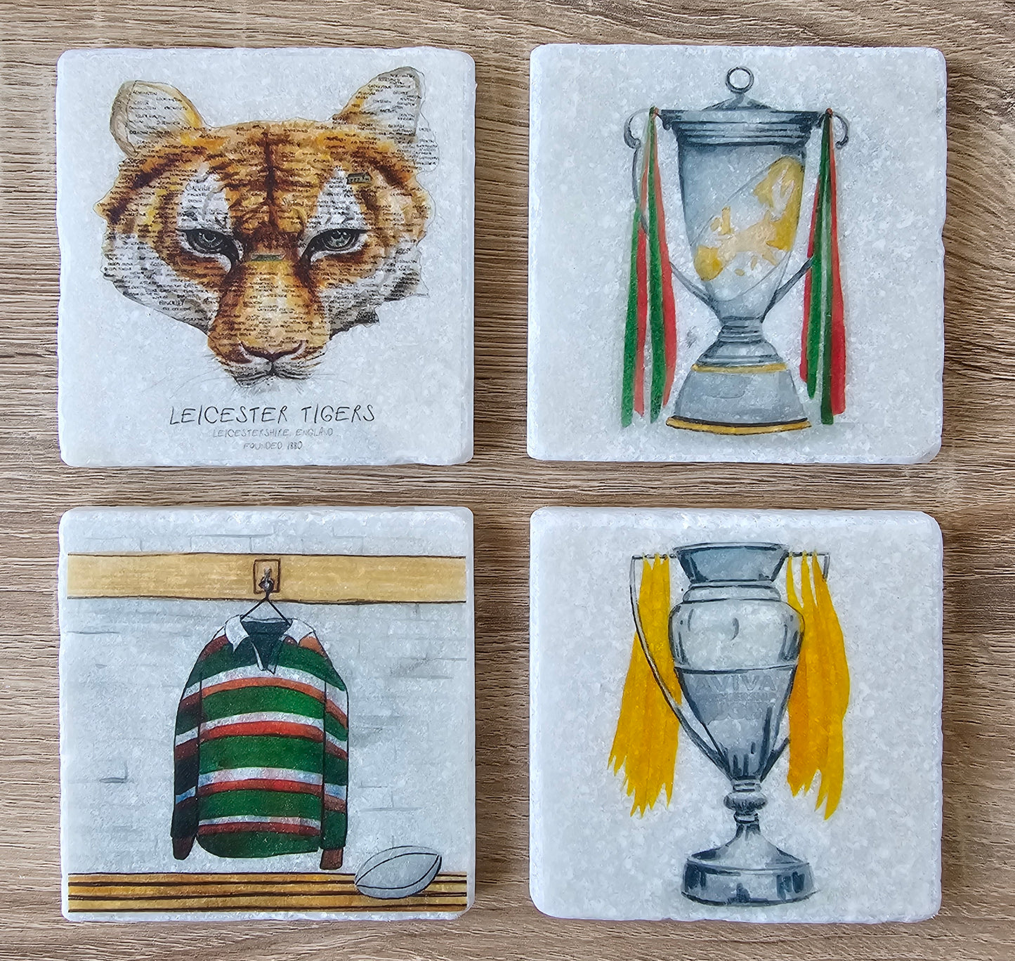 Leicester Tigers Coasters