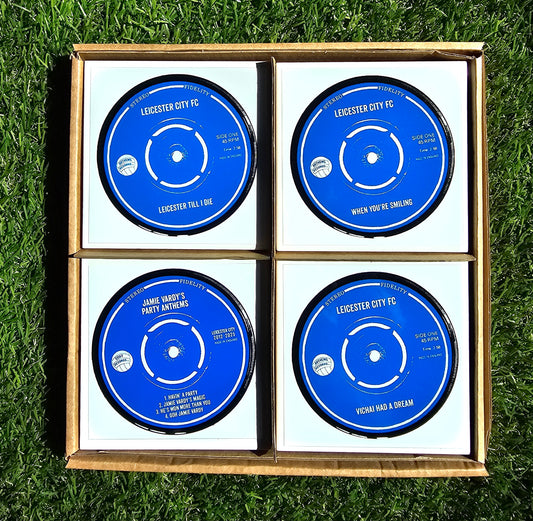 Leicester City set of Anthem coasters