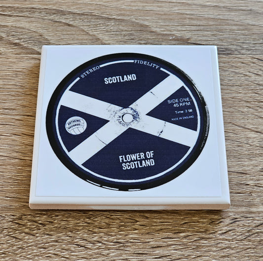 Scotland Ceramic Anthem Coaster