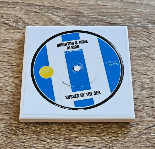 Brighton & Hove Albion Ceramic Anthem Coaster