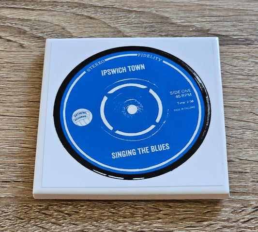 Ipswich Town Ceramic Anthem Coaster