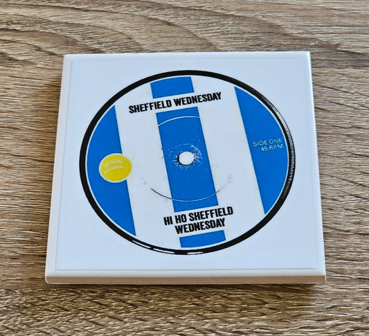 Sheffield Wednesday Ceramic Anthem Coaster