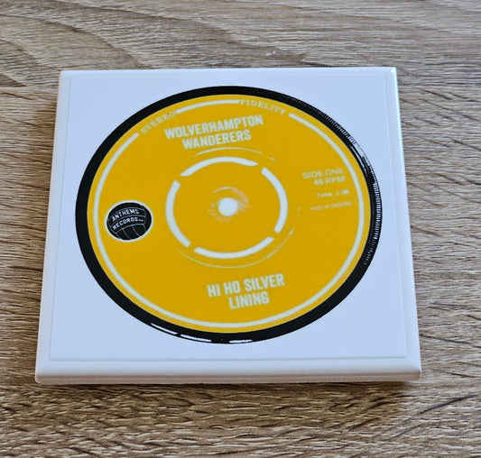 Wolverhampton Wanderers Ceramic Anthem Coaster