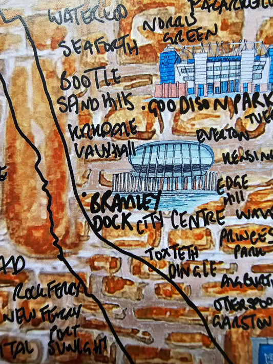 Everton Football Club Print (New Edition)