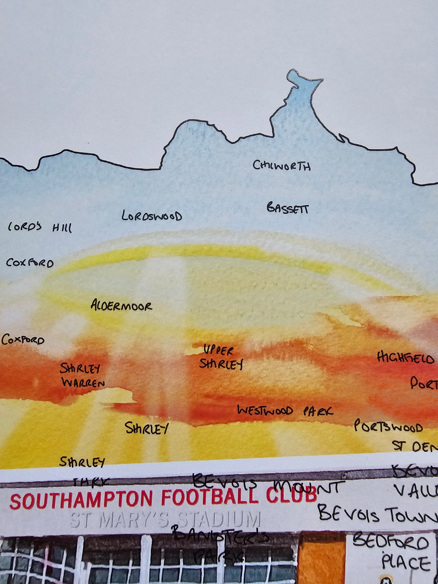Southampton Football Club Print