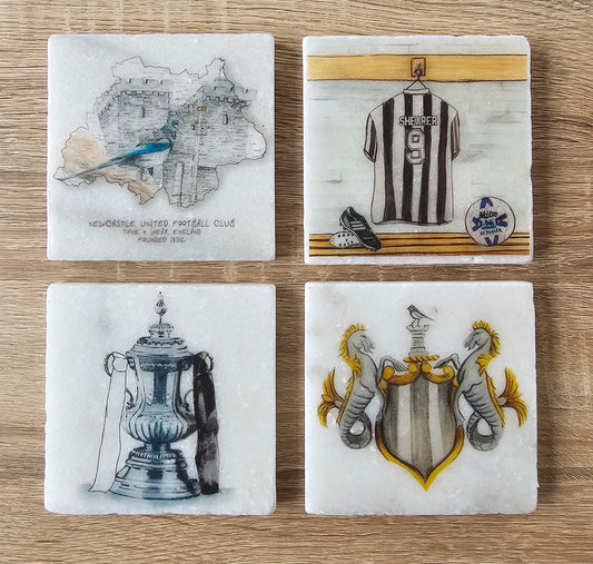 Newcastle United Football Club Coasters