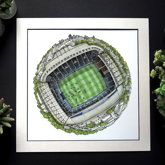 West Bromwich Albion FC - The Hawthorns 3D Globe Print