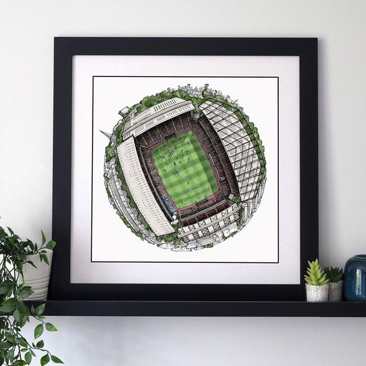 Aston Villa FC - The Villa Park 3D Globe Print