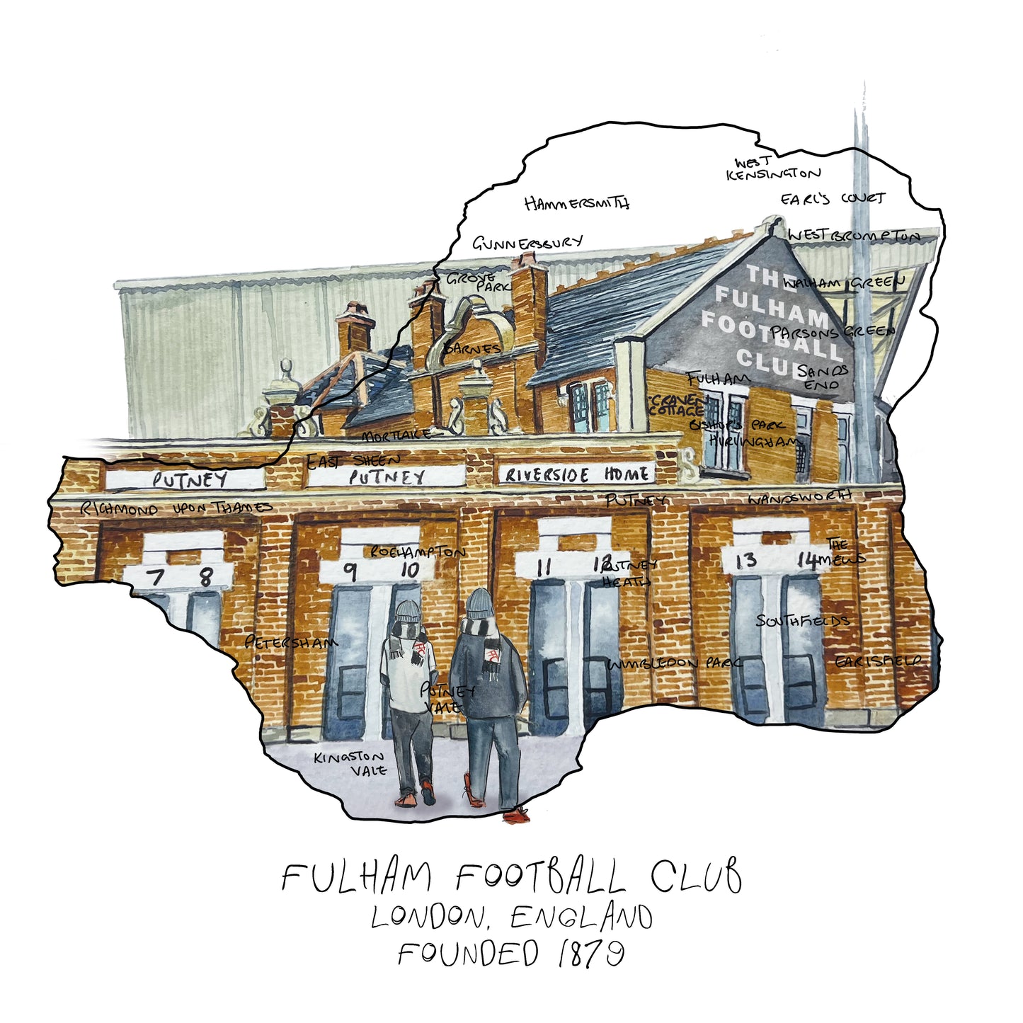 Fulham Football Club Print