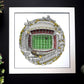 Gloucester - Kingsholme Rugby 3D Globe Print