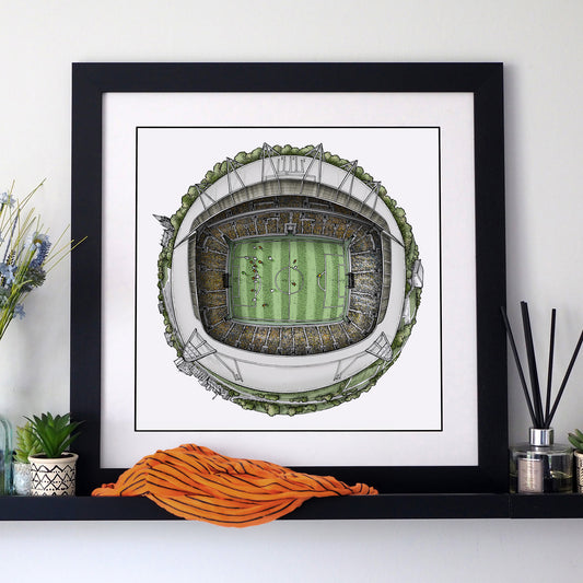 Hull City FC - The MKM Stadium 3D Globe Print