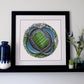 Huddersfield Town FC -  The John Smith Stadium 3D Globe Print