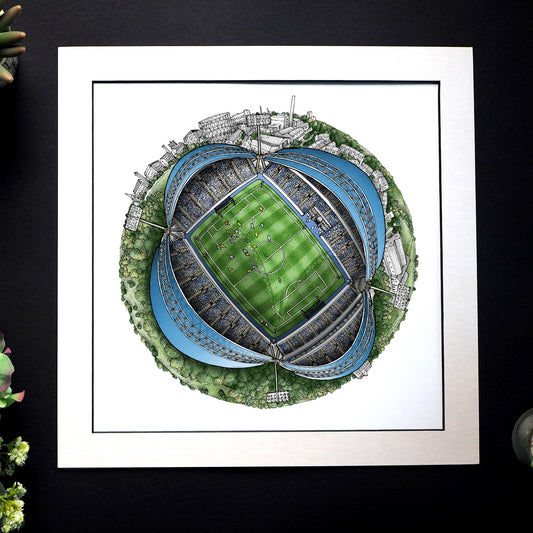 Huddersfield Town FC -  The John Smith Stadium 3D Globe Print