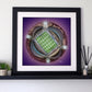 Huddersfield Town FC -  The John Smith Stadium Night View 3D Globe Print