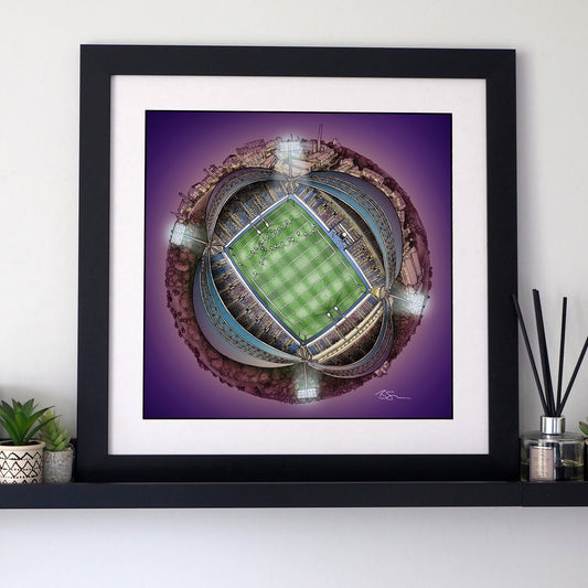 Huddersfield Town FC -  The John Smith Stadium Night View 3D Globe Print