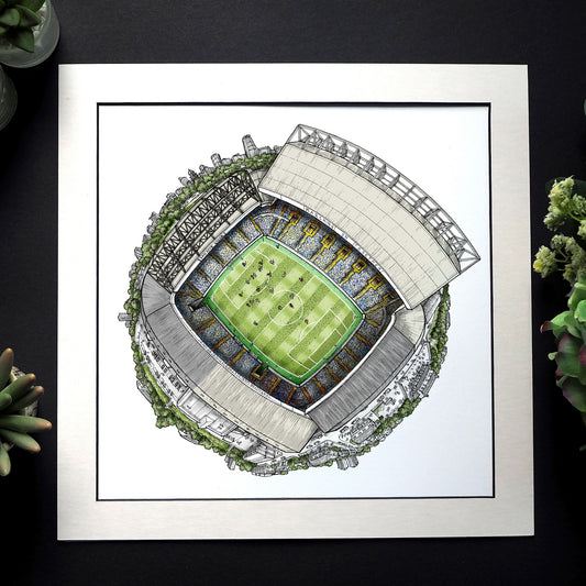 Leeds United FC - Elland Road 3D Globe Print