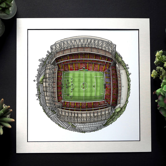 Liverpool FC - Anfield 3D Globe Print