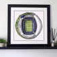 Everton FC - Goodison Park 3D Globe Print