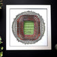 Arsenal FC - Emirates 3D Cityscape Print