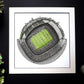 Newcastle United FC - The St. James' Park 3D Globe Print