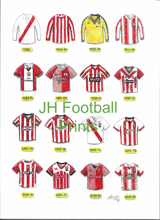 Southampton Iconic Shirts Print