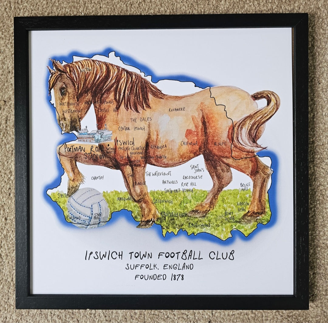 Ipswich Town Football Club Print