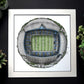 Sheffield Wednesday FC - The Hillsborough 3D Globe Print