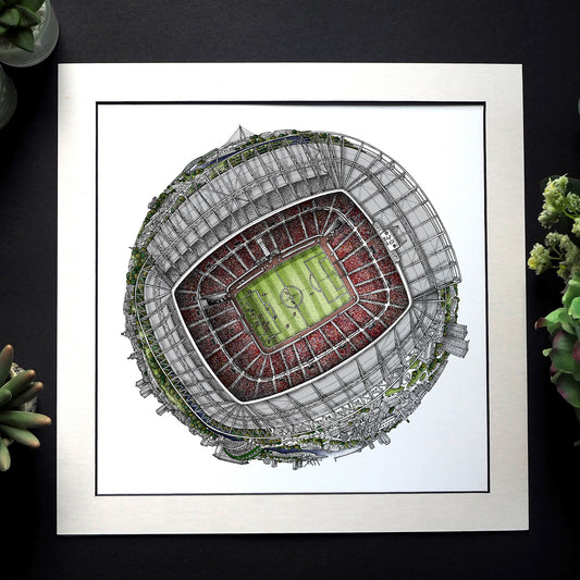 Sunderland FC - The Stadium of Light 3D Globe Print