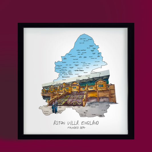 Aston Villa Football Club Print