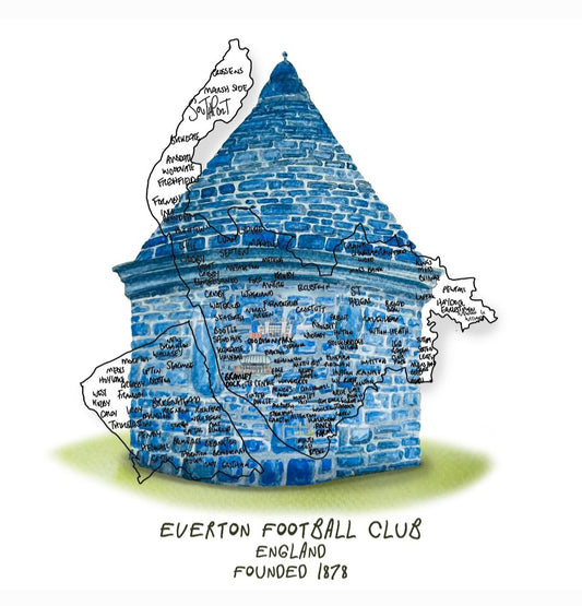 Everton Football Club Print