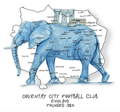 Coventry City Football Club Print