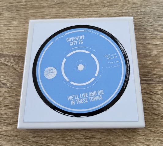 Coventry City Ceramic Anthem Coaster