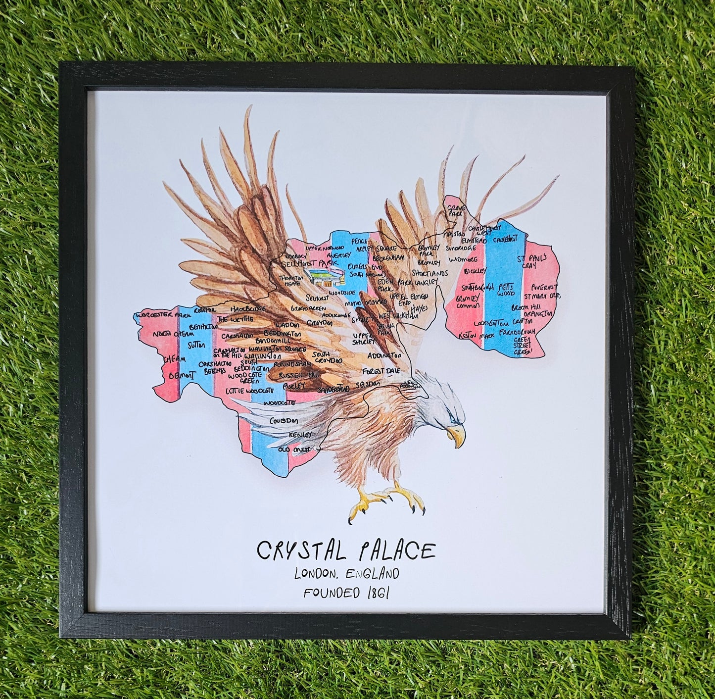 Crystal Palace Football Club Print