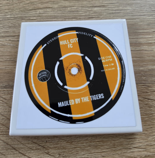 Hull City Ceramic Anthem Coaster